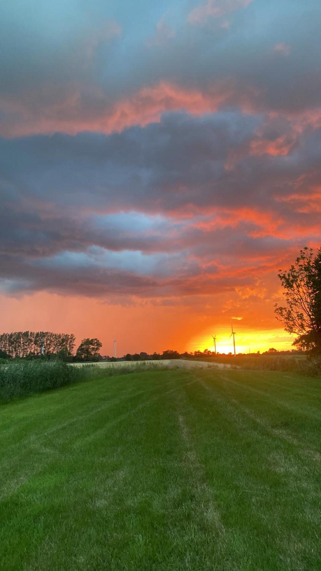 Altes Pastorenhus - Land Und Meer Osterbruch Bagian luar foto